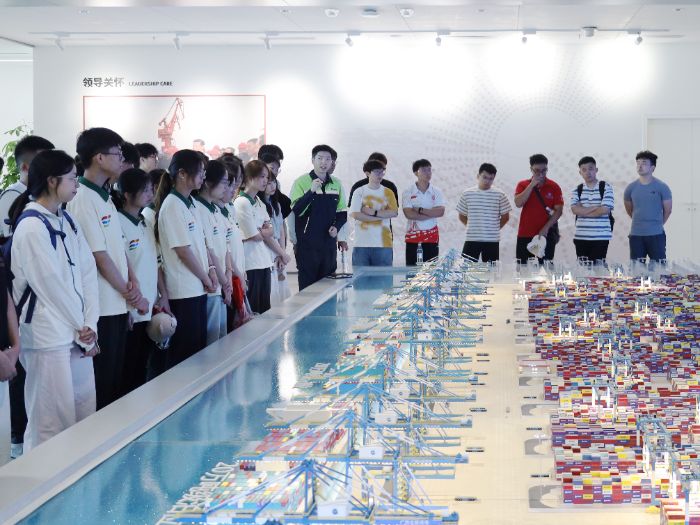 九校學子探秘欽州“智慧港”——探尋西部陸海新通道的發展之路