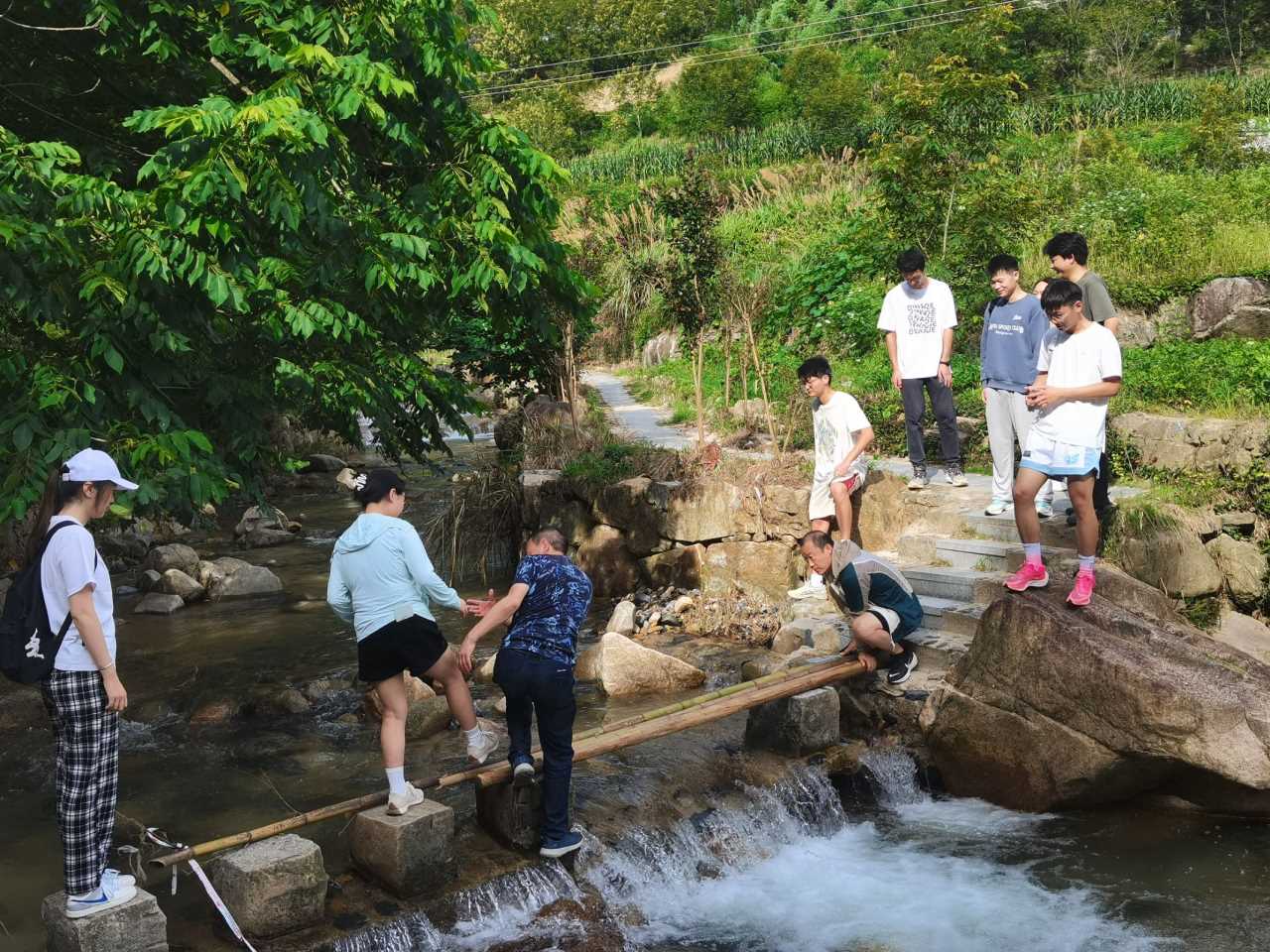 財大學子進家朋，共商核桃增值路