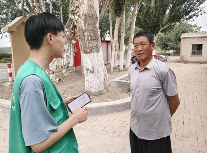 青春筑夢基層 調研賦能鄉村｜藕然遇堿林實踐團開啟農業調研采訪