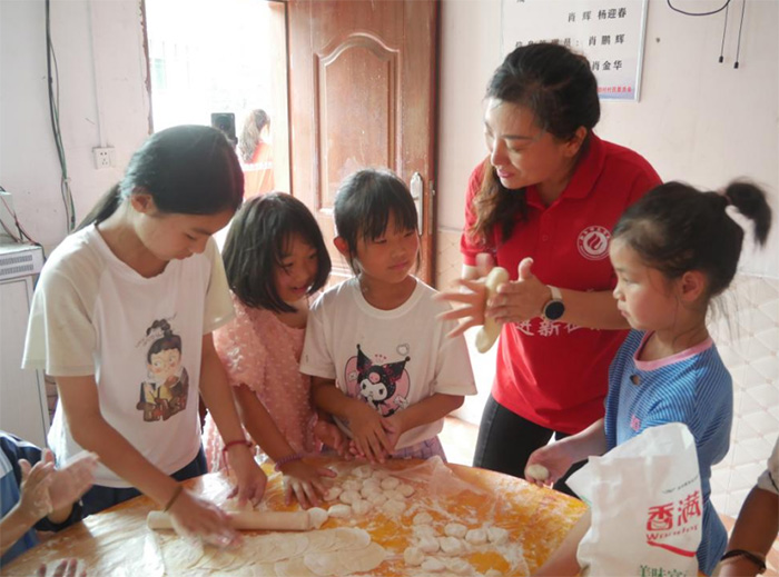 “餃”織的甜蜜盛夏記憶：衡師“芬享實踐團” 以食品藝術節點亮長佃村幼樂園