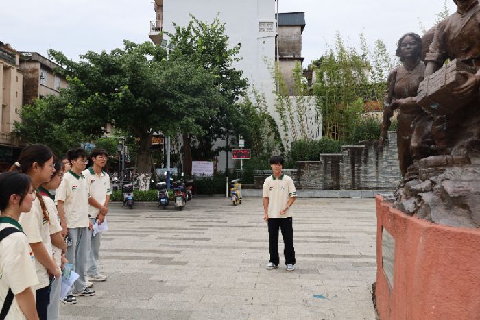 銘記光輝歷史，擔當時代使命——桂工學子欽州開展紅色教育調研
