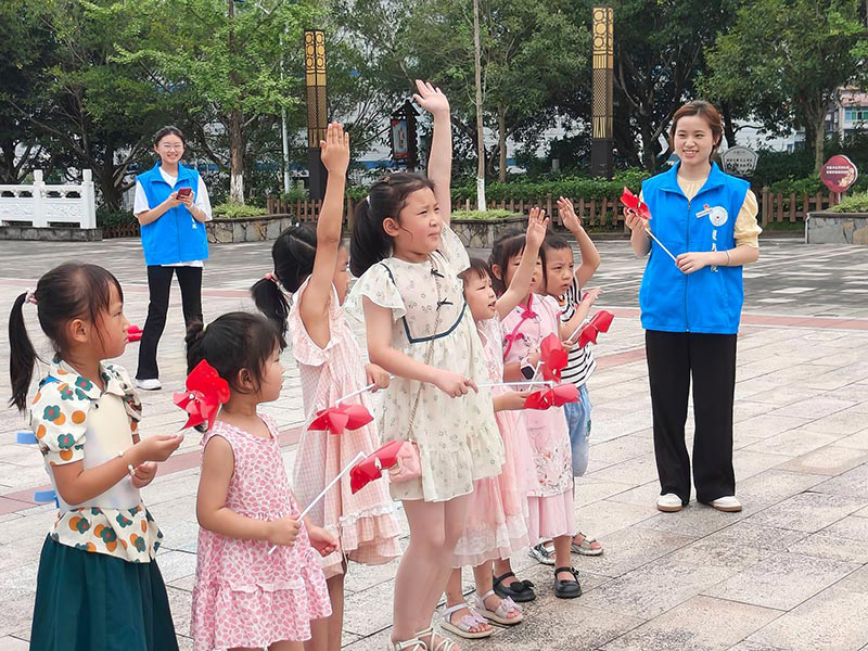 重醫專學子三下鄉 愛撒鄉間路，醫識潤高鎮