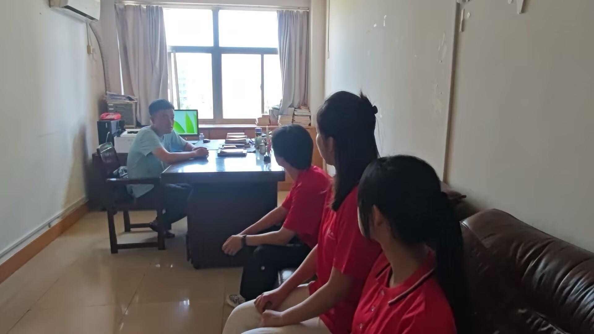 巢湖學院赴巢湖鄉鎮“獻血賦能·健康調研”宣傳團——參觀獻血站