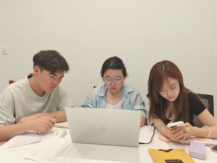丹青繪運河 青春賦新篇——青島農大學子執筆繪就四女寺鎮“和美畫卷”